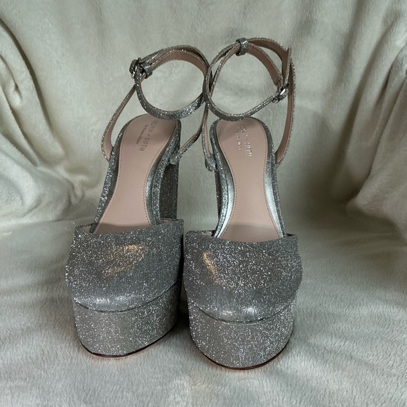 ⭐️🆕⭐️ Antonio Melani X Born on Fifth “Liv” Metallic Glitter Platform Pumps - Picture 6 of 11